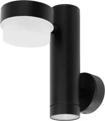 Уличный настенный светильник Arte Lamp Budapest A2362AL-2BK – изображение в каталоге