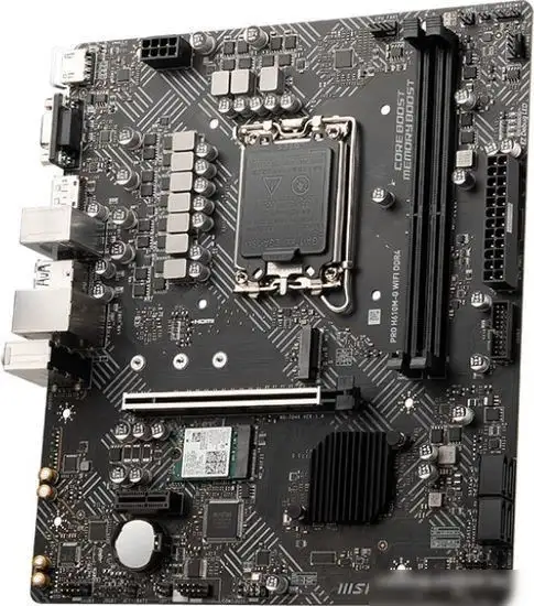 Материнская плата MSI PRO H610M-G WiFi DDR4 – фото товара