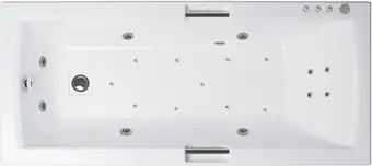Ванна Triton Алекса 170x75 Люкс Flat (с гидромассажем)