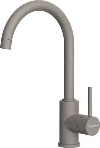 Смеситель Omoikiri Shinagawa-P-GR (leningrad grey) - изображение в каталоге