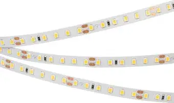 Светодиодная лента Arlight 14.4W/m 120Led/m 2835SMD теплый белый 5M RT-A120-8mm 24V Warm3500 CRI98 028573(2) – изображение в каталоге