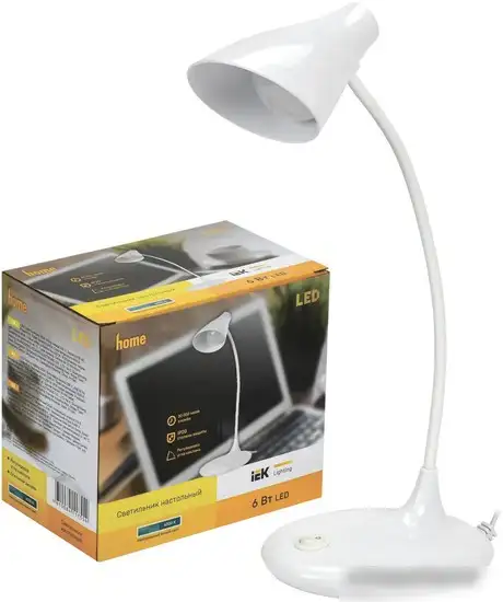 Настольная лампа IEK LDNL0-2024-1-VV-06-K01 – фото товара