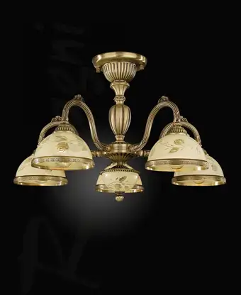 Люстра средней высоты Reccagni Angelo 6208 PL 6228/5 – изображение в каталоге