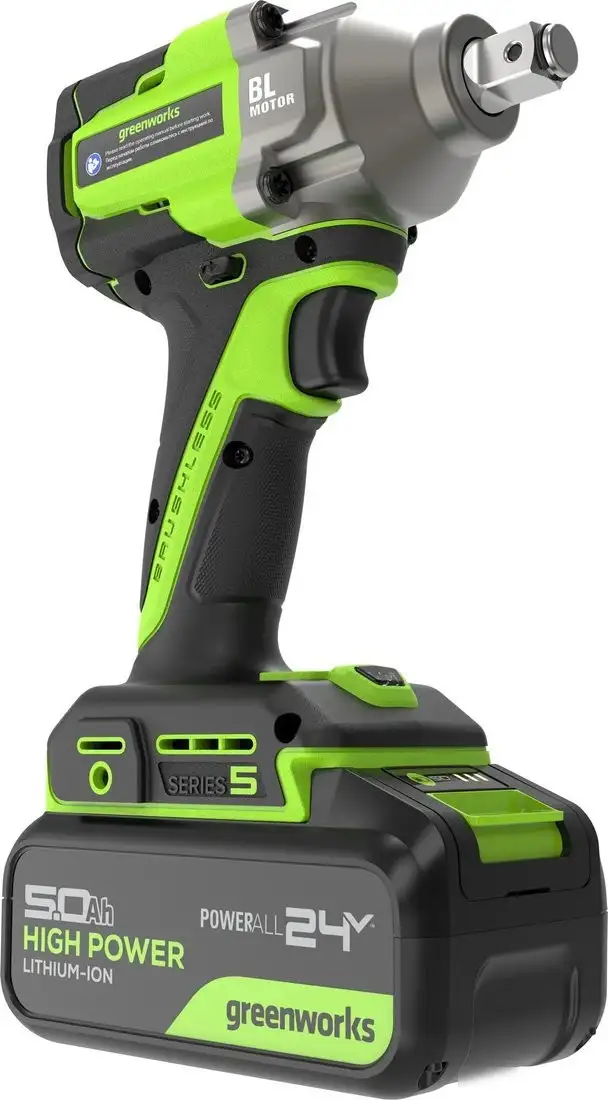 Гайковерт Greenworks IW5500 3805007CUG (с 1-им АКБ) – фото товара