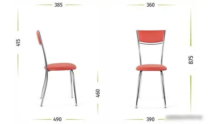 Стул UTFC Бистро М CH (S-0420, светло-голубой) – фото товара