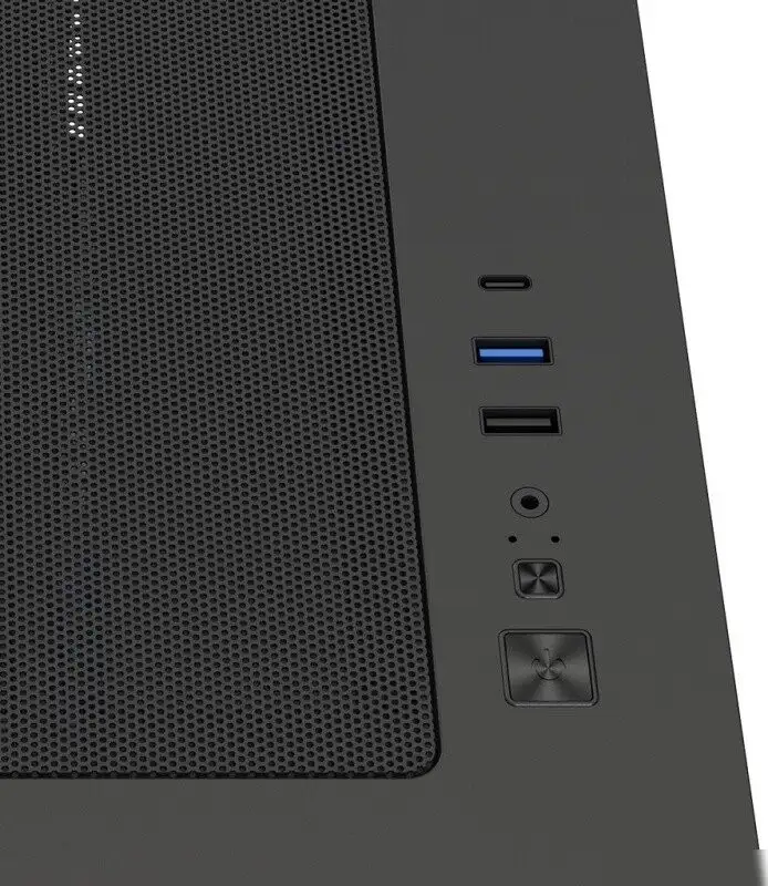 Корпус XASTRA QW500M 3ARGB-C10-UC (черный) – фото товара