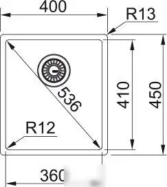 Кухонная мойка Franke BXX 210-36 127.0678.818 (нержавеющая сталь) - фото товара