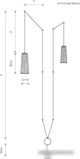 Люстра средней высоты Nowodvorski Dover 9263 – фото товара