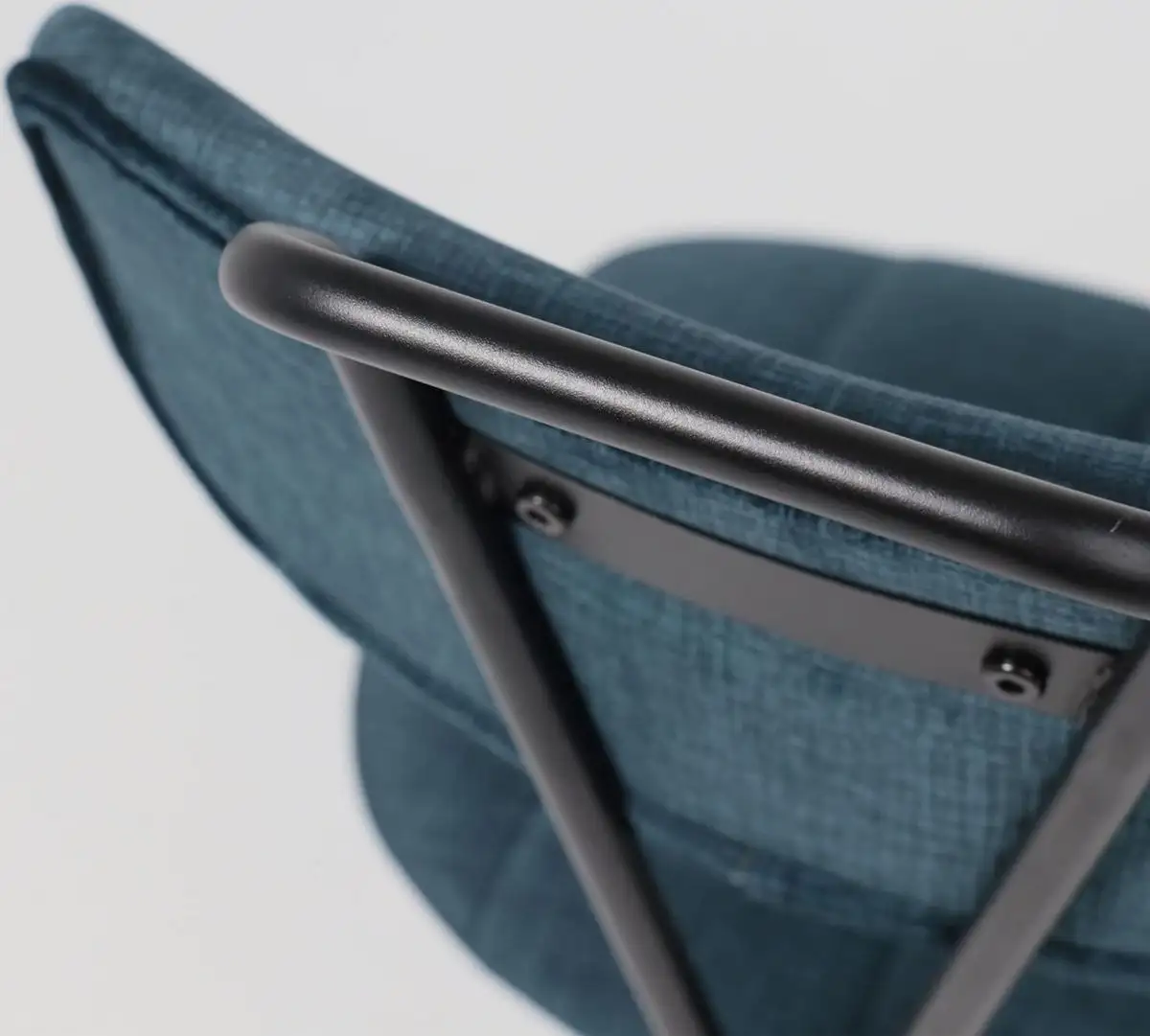 Стул AksHome Tori (темно-бирюзовый велюр Voss 86/черный)