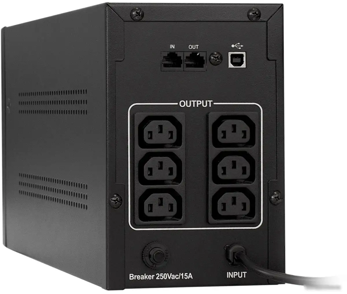 Источник бесперебойного питания ExeGate SpecialPro Smart LLB-1000.LCD.AVR.C13.RJ.USB – фото товара