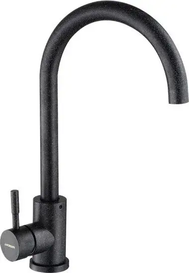 Кухонная мойка БелЭворс Styl L + смеситель W4998-3-22 (черный) - фото товара