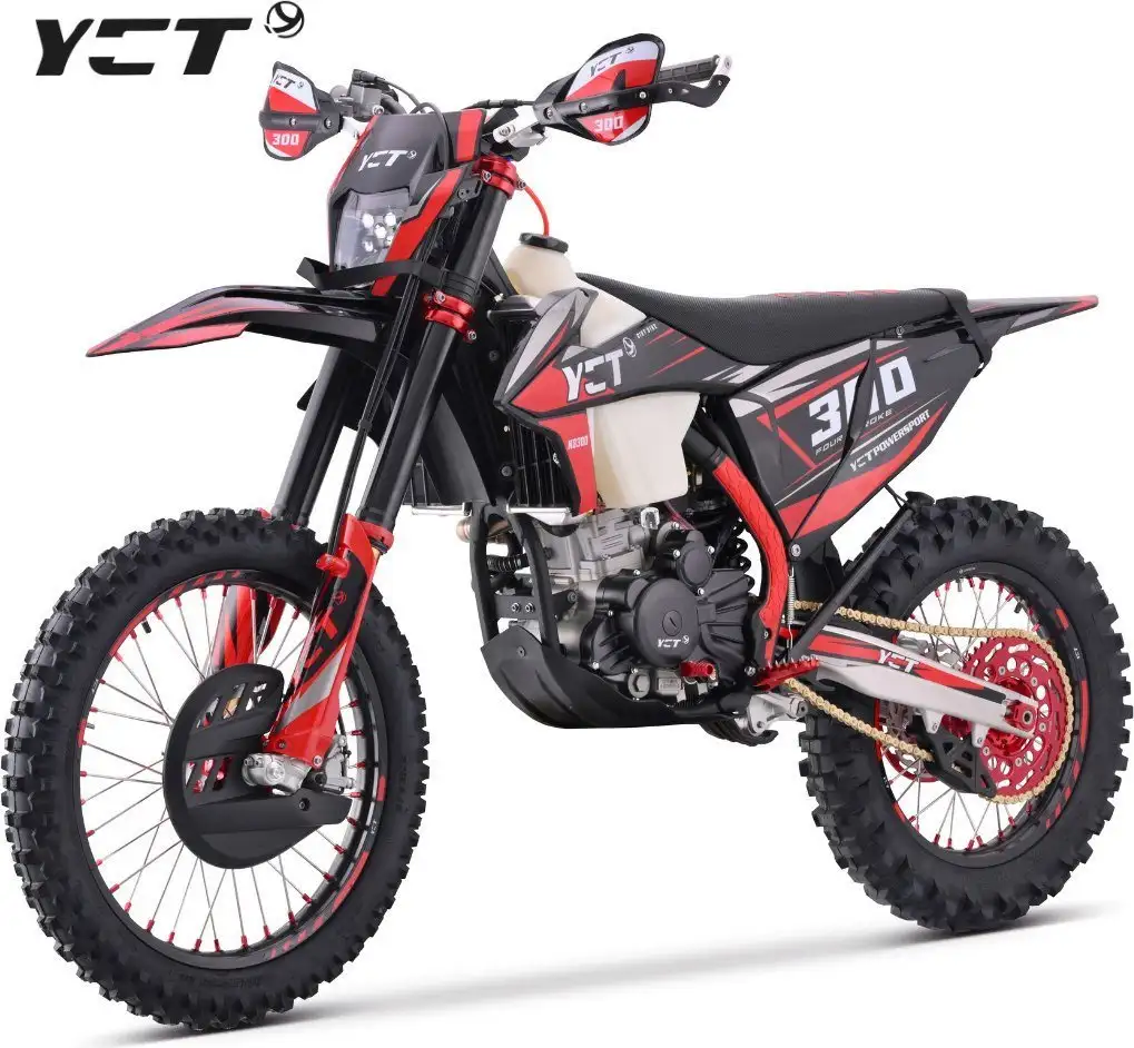 Мотоцикл Yacota Enduro NB300 21/18 (черный/красный) – фото товара