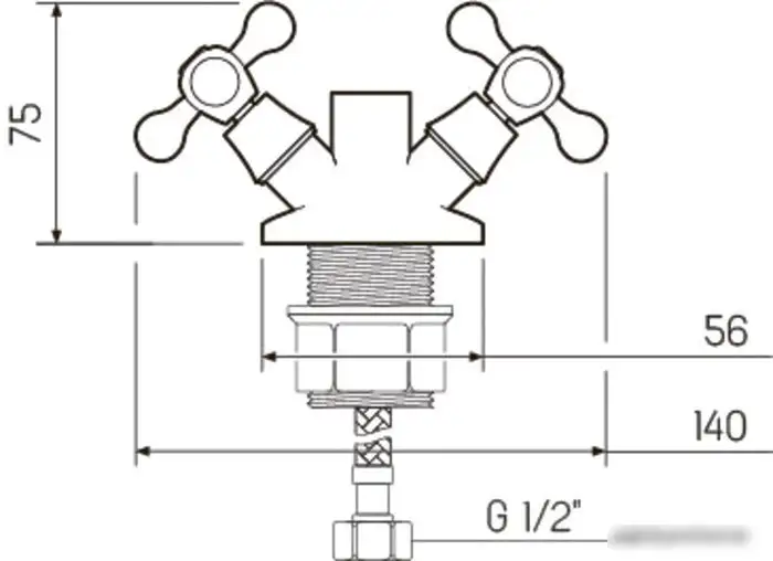 Смеситель РМС KSL65-279F - фото товара
