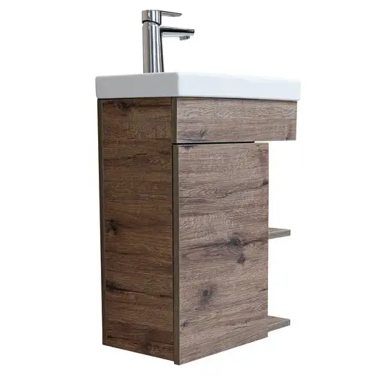 Briz Тумба подвесная Берн 45 с умывальником Фостер – фото товара