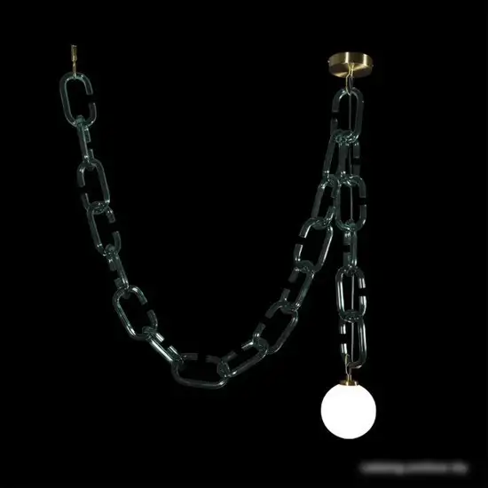 Подвесная люстра LOFT IT Chain 10128C Green – фото товара