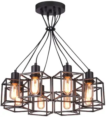 Подвесная люстра Lussole Loft Badger LSP-9541 – изображение в каталоге