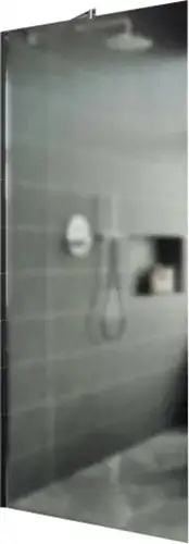 Душевая стенка MaybahGlass 195x69 MGD-706-5у (сатин стекло/хром матовый) - изображение в каталоге