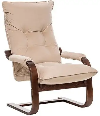 Кресло-качалка Импэкс Leset Оливер (орех текстура/V 18)