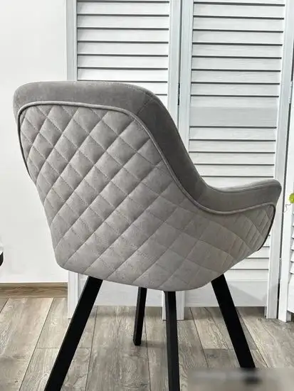 Стул с подлокотниками M-City Jet 670M05310 (B22 серый/черный) – фото товара