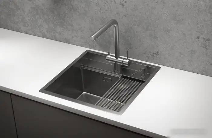 Кухонная мойка Granula KS-5051 (сатин) - фото товара