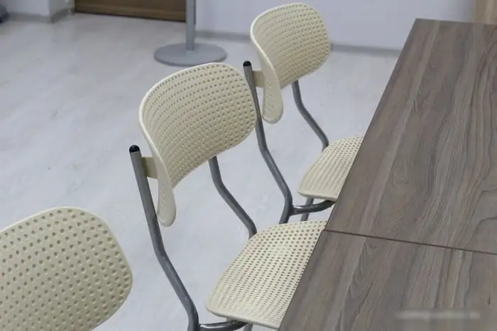 Стул Sheffilton SHT-S85М (черный/бежевый/черный муар) – фото товара