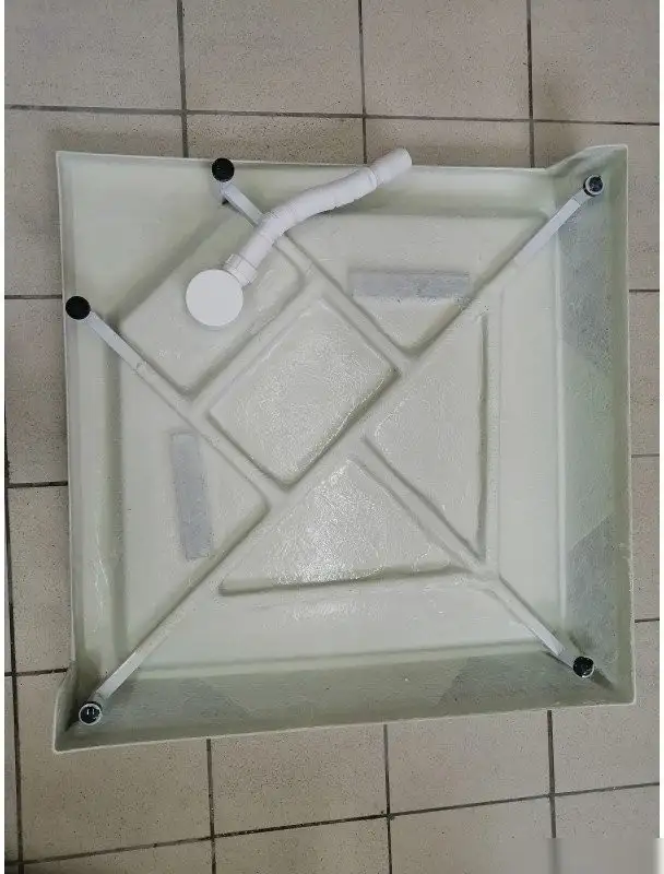 Душевой поддон Pelican T1010SQ 100x100x14 (с сифоном) - фото товара