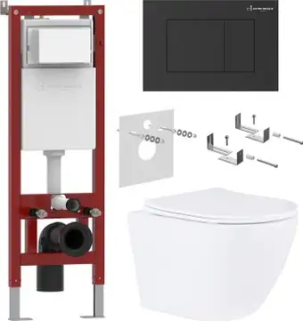 Унитаз подвесной Asten Readle Zentralmodul AR0601-185B - изображение в каталоге