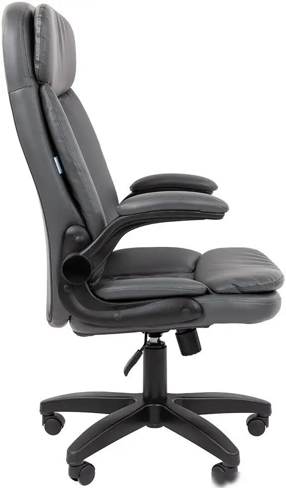 Офисное кресло CHAIRMAN 533 (экокожа серый) – фото товара