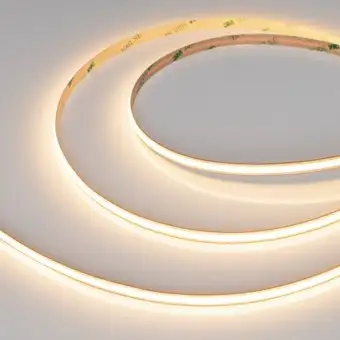 Светодиодная лента COB Arlight 6W/m 528Led/m CSP теплый белый 5M COB-X528-8mm 24V Warm3000 046887 – изображение в каталоге