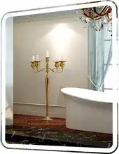 Пекам Зеркало Marta 1 70x80 marta1-70x80B (с подсветкой,с бесконтактным сенсором) – изображение в каталоге