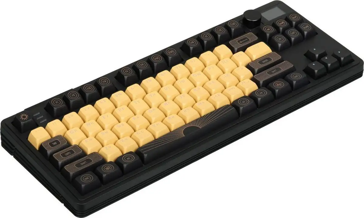 Клавиатура Dark Project KD87A+Numpad (G3ms Moonstone Switch, черный) – фото товара