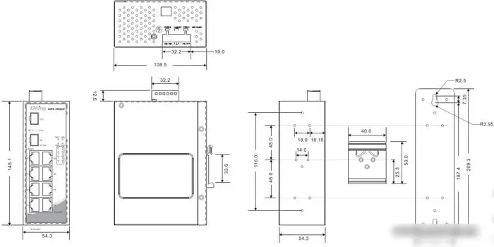 Коммутатор ORing IGPS-1082GP – фото товара