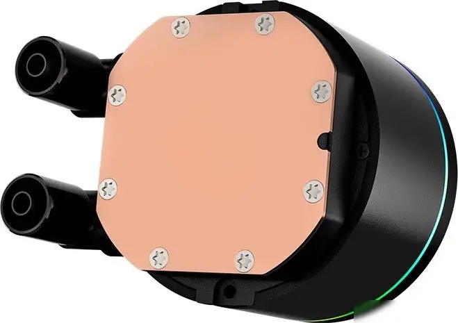 Система жидкостного охлаждения для процессора PCCooler DA360 Pro ARGB Digital (черный) – фото товара