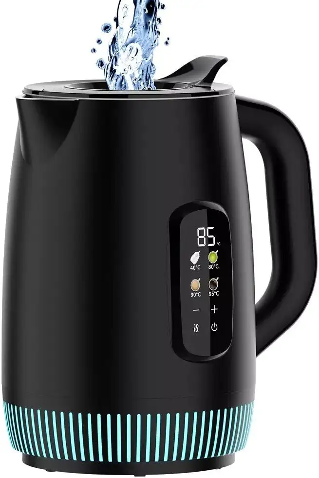 Электрический чайник Polaris PWK 0724DDW Water Way Pro (черный) - изображение в каталоге