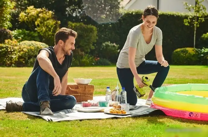 Автомобильный компрессор Ryobi R18Vi-0 (без аккумулятора) – фото товара