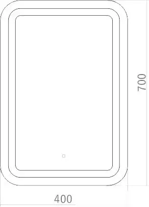 Silver Mirrors Зеркало Мальта 40x70 ФР-00001372 – фото товара