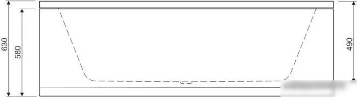 Ванна Cezares Plane 180x80 - фото товара