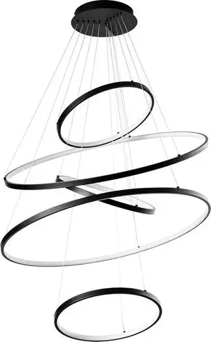 Подвесная люстра Arte Lamp Arkane A2974SP-137BK – изображение в каталоге