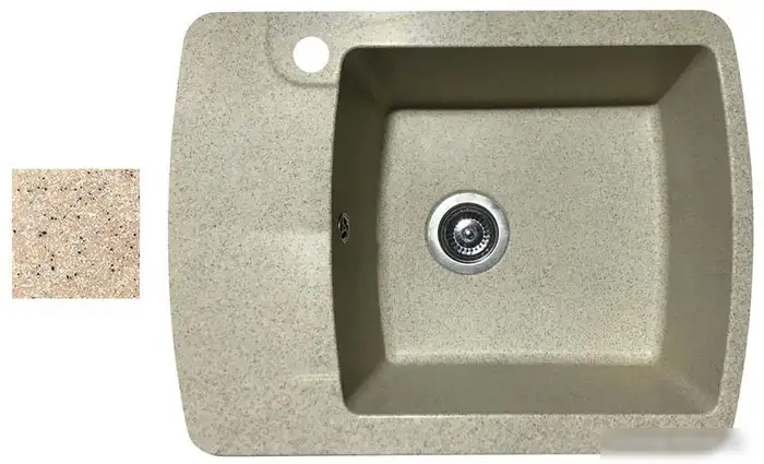Кухонная мойка БелЭворс Flexi R (темно-бежевый) - фото товара