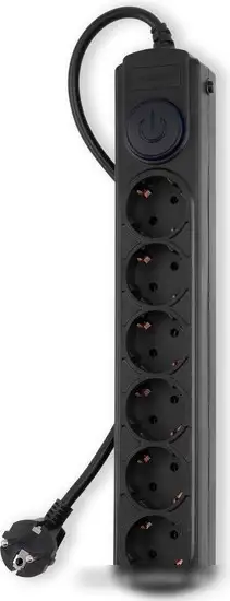 Сетевой фильтр IPPON BK-6-EU-1.8-16-B – фото товара