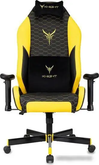 Кресло Knight Neon (черный/желтый) – фото товара
