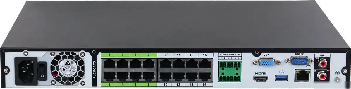 Сетевой видеорегистратор Dahua DHI-NVR5232-16P-EI – фото товара