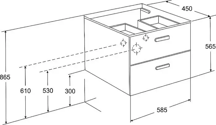 Roca Victoria Nord Тумба коричневая 60 (ZRU9000027) – фото товара