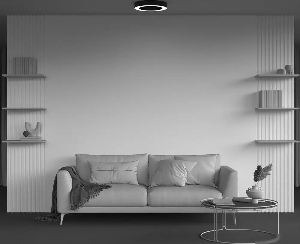 Припотолочная люстра Technical Lua 4000К 36Вт 120° C093CL-36W4K-B – фото товара