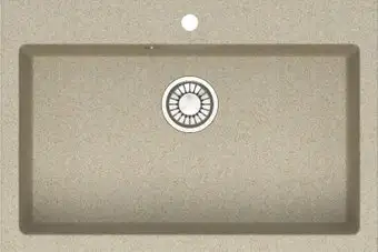 Кухонная мойка MARRBAXX Карельский камень модель 39/Q5 (песочный) - изображение в каталоге