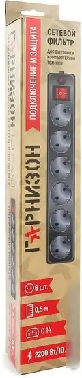 Сетевой фильтр Гарнизон EHB-0 – фото товара