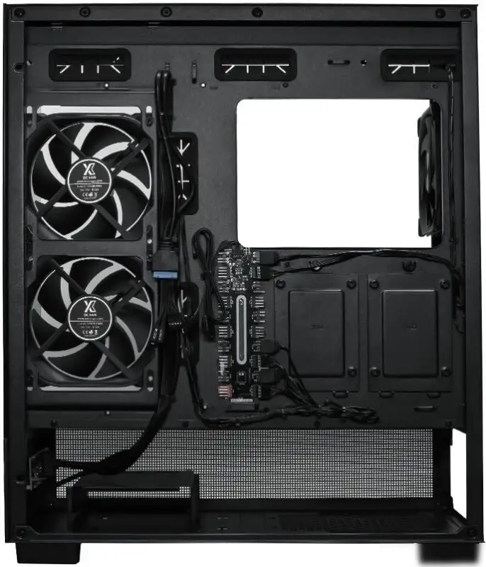 Корпус XASTRA Q500 3ARGB-FG-C10-UC (черный) – фото товара