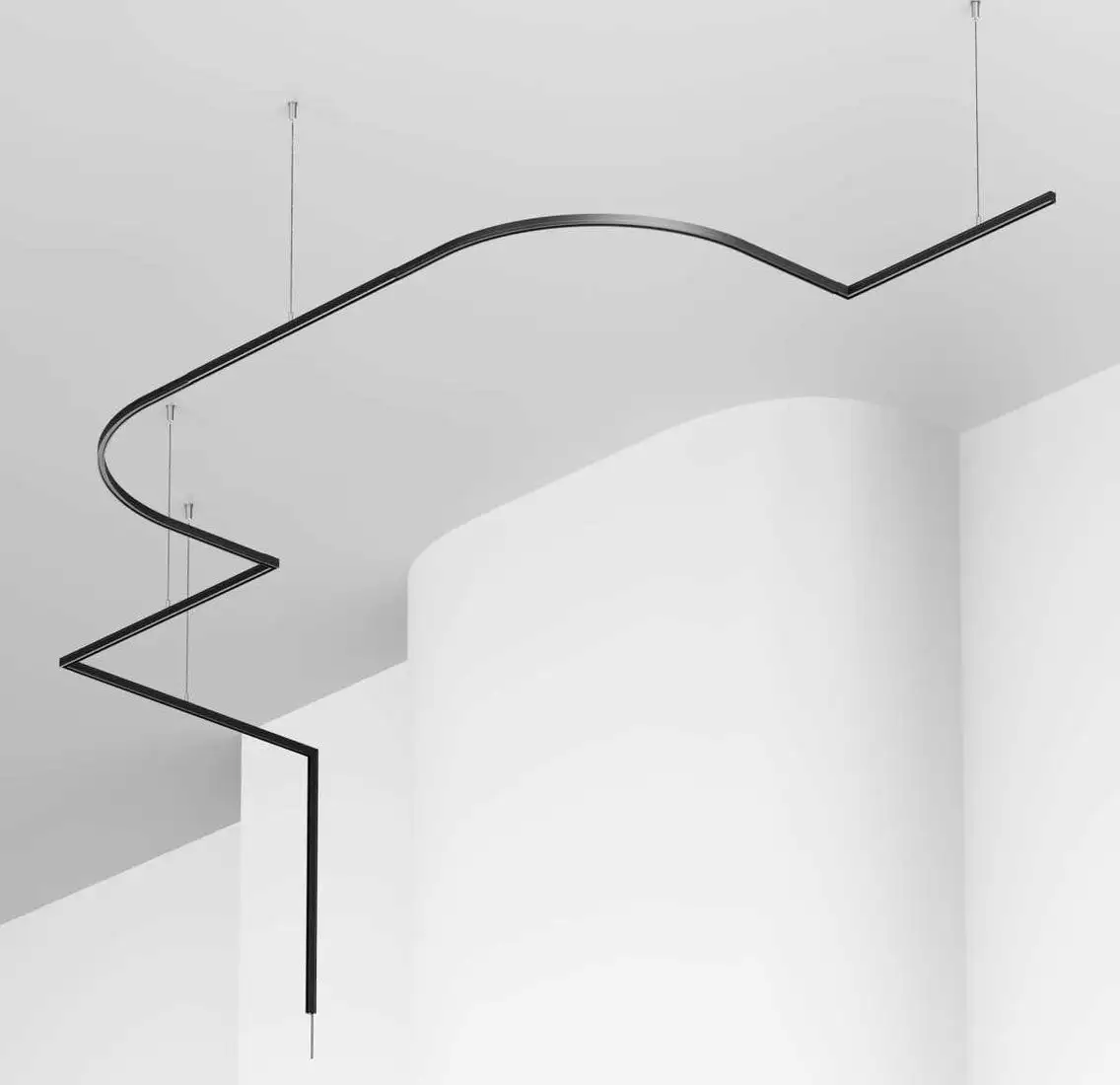 Шинопровод Maytoni Technical Busbar trunkings Levity TRX184-111B – фото товара