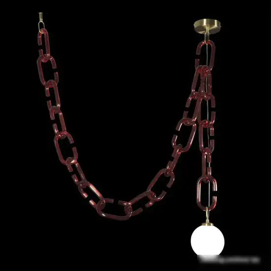 Подвесная люстра LOFT IT Chain 10128C Red – фото товара
