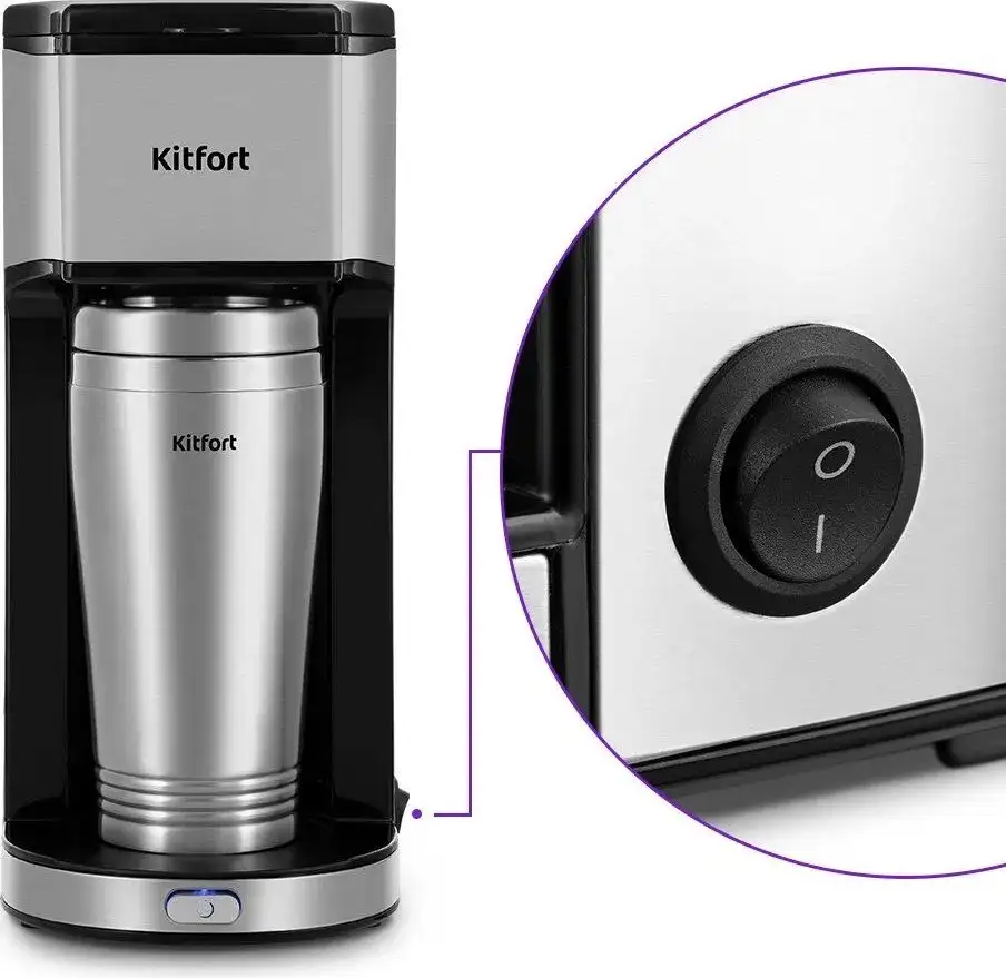 Капельная кофеварка Kitfort KT-7367 - фото товара